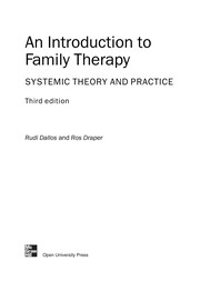 Cover of: An introduction to family therapy | Rudi Dallos