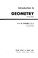 Cover of: Introduction to geometry