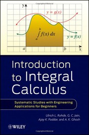 Cover of: Introduction to integral calculus by Ulrich L. Rohde