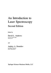 Cover of: An Introduction to Laser Spectroscopy: Second Edition