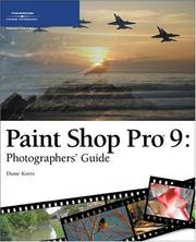 Cover of: Paint Shop Pro 9 by Diane Koers