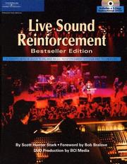 Cover of: Live Sound Reinforcement, Bestseller Edition by Scott Hunter Stark