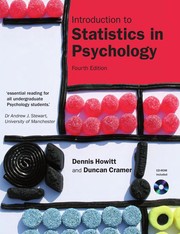 Cover of: Introduction to statistics in psychology | Dennis Howitt