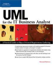 Cover of: UML for the IT Business Analyst: A Practical Guide to Object-Oriented Requirements Gathering