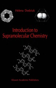 Cover of: Introduction to supramolecular chemistry