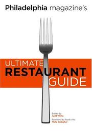 Cover of: Philadelphia Magazine's Ultimate Restaurant Guide
