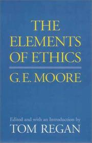 Cover of: The Elements of Ethics