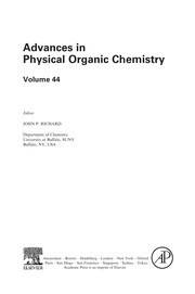 Cover of: Advances in physical organic chemistry.. | J. P. Richard
