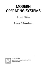 Cover of: Modern operating systems | Andrew S. Tanenbaum