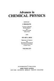 Cover of: Advances in Chemical Physics (Advances in Chemical Physics S.) | I. Progogine