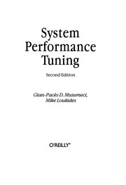 System performance tuning by Gian-Paolo D. Musumeci