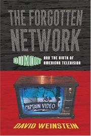 Cover of: The Forgotten Network by David Weinstein