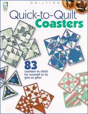 Cover of: Quick to Quilt Coasters