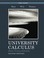 Cover of: University Calculus, Early Transcendentals, Single Variable (2nd Edition)