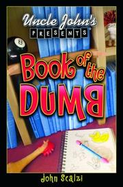 Cover of Uncle John's presents Book of the dumb