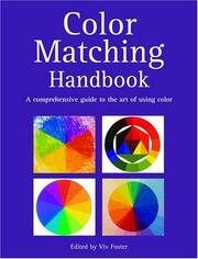Cover of: Color Matching Handbook: A Comprehensive Guide to the Art of Using Color