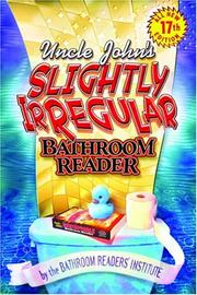 Cover of: Uncle John's Slightly Irregular Bathroom Reader