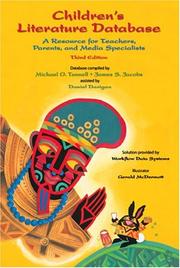 Cover of: Children's Literature Database and Booklet (3rd Edition) by Michael O. Tunnell, Michael O. Tunnell, James S. Jacobs, Daniel L. Darigan