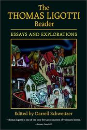 Cover of: The Thomas Ligotti Reader