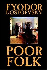 Cover of: Poor Folk by Фёдор Михайлович Достоевский