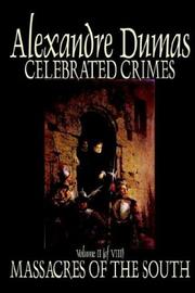 Cover of: Celebrated Crimes, Vol. II by Alexandre Dumas