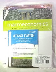 Cover of: Macroeconomics- A Contemporary Introduction - Instructor's Edition - 11e by William A. McEachern
