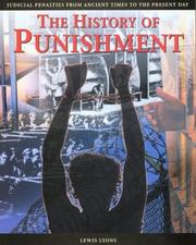 History of Punishment by Lewis Lyons