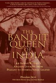 The bandit queen of India by Phoolan Devi., Marie-Therese Cuny, Paul Rambali
