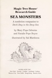Cover of: Sea monsters