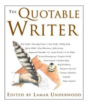 Cover of: The quotable writer