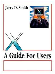 Cover of: X: A Guide for Users