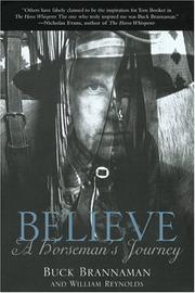 Cover of: Believe by Buck Brannaman, William Reynolds