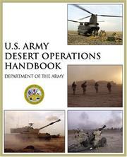 U.S. Army desert operations handbook by United States. Department of the Army