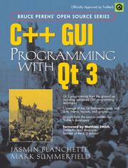 Cover of: C++ GUI programming with Qt3