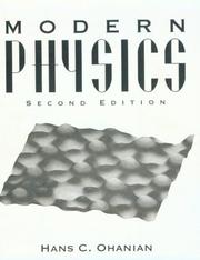 Cover of: Modern physics by Hans C. Ohanian
