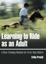 Cover of: Learning to Ride as an Adult by Erika Prockl, Erika Prockl