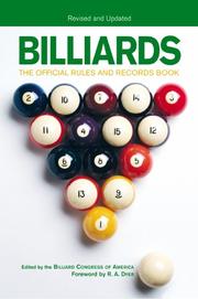 Cover of: Billiards, Revised and Updated: The Official Rules and Records Book