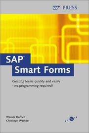 Cover of: SAP Smart Forms by Werner Hertleif, Christoph Wachter