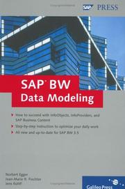 Cover of: SAP BW Data Modeling