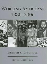 Cover of: Working Americans, 1880-2006 by Scott Derks
