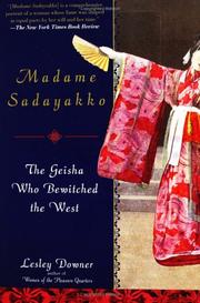 Cover of: Madame Sadayakko | Lesley Downer