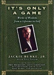 It's only a game by Jackie Burke