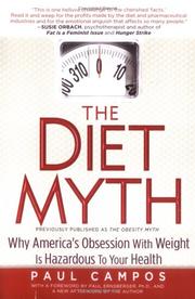 Cover of: The Diet Myth by Paul Campos