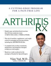 Cover of: Arthritis Rx: a cutting-edge program for a pain-free life