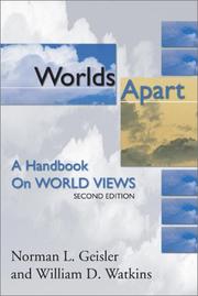 Cover of: Worlds Apart: A Handbook on World Views; Second Edition