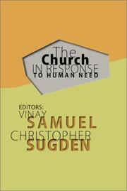 Cover of: The Church in Response to Human Need