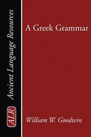 Cover of: A Greek Grammar