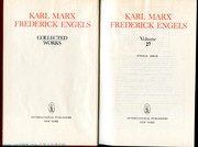 Cover of: Karl Marx, Frederick Engels | Karl Marx
