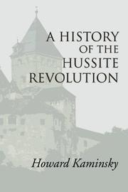 Cover of: A History of the Hussite Revolution