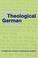 Cover of: Introduction to Theological German